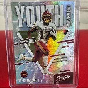 2023 Terry McLaurin Panini Prestige Hologram Mint condition…
